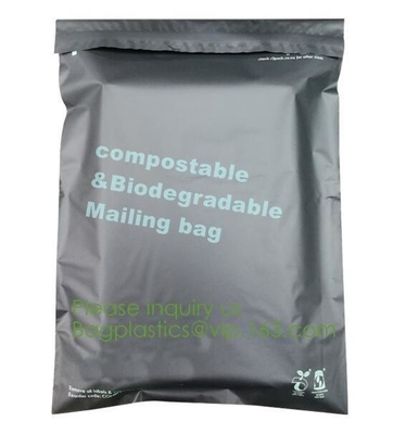 Envelopes With Self Adhesive Corn Starch Plastic Bags Mailing Packaging Envelopes Bags, Eco-Friendly