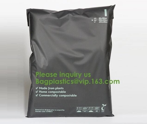 Custom Biodegradable Courier Bags Shipping Compostable Mailer Eco Mailing Bag Envelopes Shipping Bags