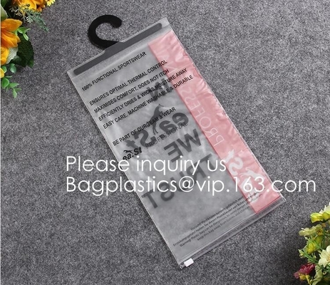 Hanger Button Bag Hanger Zipper Bag Hanger k Bag Hanger Packaging Bag With Snap Button Waterproof Bag For Swimsuit