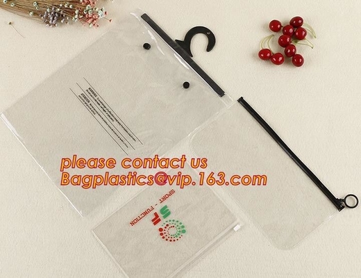 Custom Hanger Plastic Apparel Packaging Bags OEM Biodegradable Cloth Packing k Clothing Self Seal Garment bagease