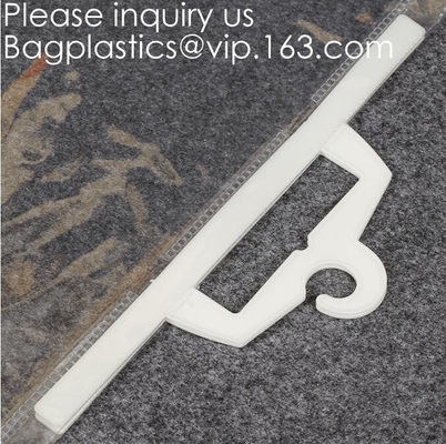 Plastic Hanger Hook Bag Package Anti Dust EVA Underwear Biodegradable Hanger Laundry Bags, cloth bags, file bags, hanger