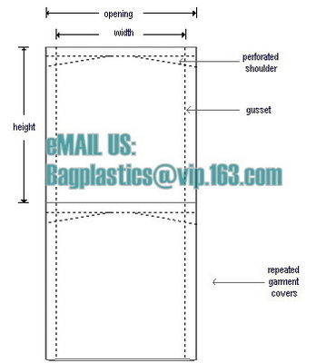 Cover films, Garment covers, laundry bag, garment cover film, films on roll, laundry sacks, cotton bags, canva