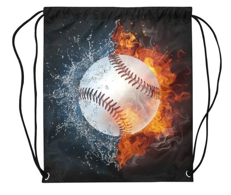 210D Polyester Rope Bag Pulling Nylon Oxford Pocket Sack Cinch Tote Gym Storage Backpack Cinch Sacks Drawstring Drawtape