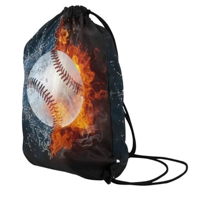 210D Polyester Rope Bag Pulling Nylon Oxford Pocket Sack Cinch Tote Gym Storage Backpack Cinch Sacks Drawstring Drawtape