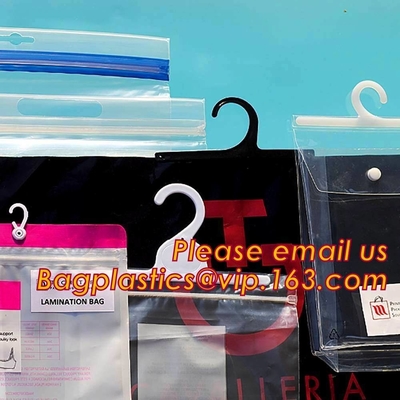 HANGER HOOK BAGS,GARMENT BOTTON CLOSURE BAGS, EVA FROST DRAWSTRING BAGS, VINYL HANGER HOOK GARMENT LAUNRY BAGS