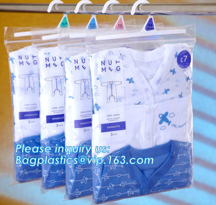 HANGER HOOK BAGS,GARMENT BOTTON CLOSURE BAGS, EVA FROST DRAWSTRING BAGS, VINYL HANGER HOOK GARMENT LAUNRY BAGS