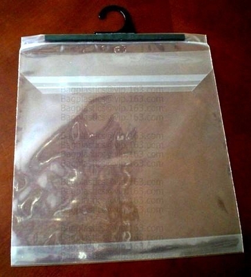 HANGER HOOK BAGS,GARMENT BOTTON CLOSURE BAGS, EVA FROST DRAWSTRING BAGS, VINYL HANGER HOOK GARMENT LAUNRY BAGS