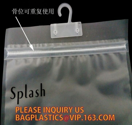 Slider zipper bags with hanger hole, Packaging Bags Hanger Hook, package, packing bag, Mobile Phone Accessories