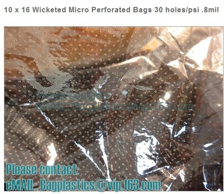BOPP perforation bags, Wicketed Micro Perforated bags, Bakery bags, Bopp bags, Bread bags Micro Perforated Toast Bread P