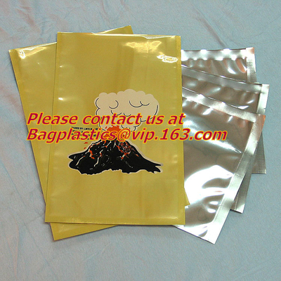 custom smell proof k aluminium foil bag,k aluminum foil bag,silver zip lock al
