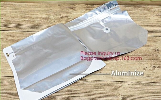 Aluminum Foil Gusset k Square Block Flat Bottom Coffee Bag With Valve And Zipper,gold aluminum foil flat bottom/sq