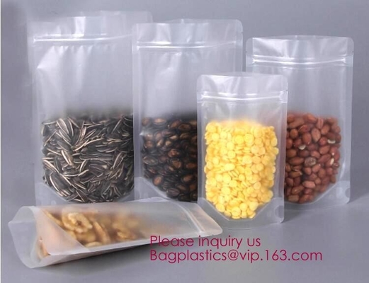 Biodegradable stand up foil zipper bag side gusset bags square block flat bottom k packaging pouch bagease bagplas