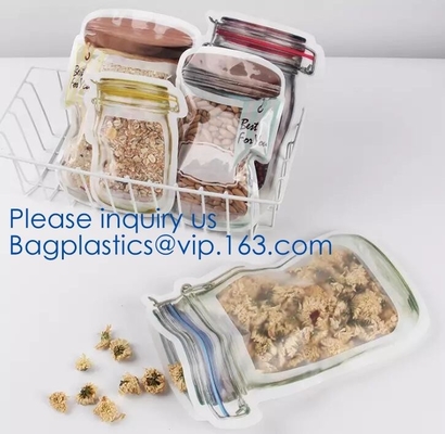BPA Free k Snack Bags for Preservation & Cooking Reusable Food Storage Bag,Cooking Food Bag, Silicone Lunch Bag