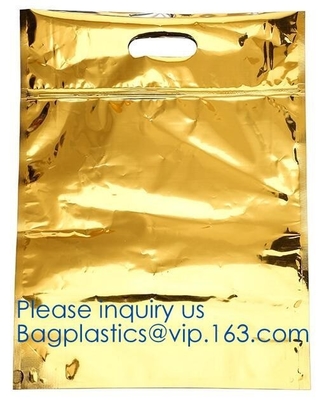 qual seal flat bottom stand up pouch with k,plastic bag slide zipper with side gusset,metalized 8 side seal food p