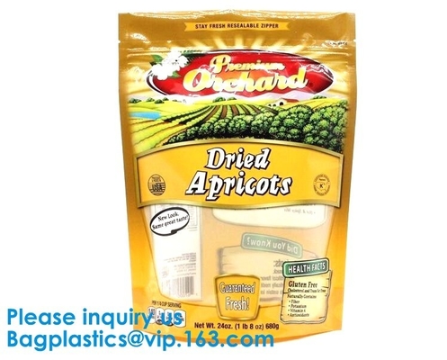 Flat Bottom Pouch / Box Pouch For Food,Side Gusset Bag Flat Bottom Square Bottom Side Gusset Bag With Zipper