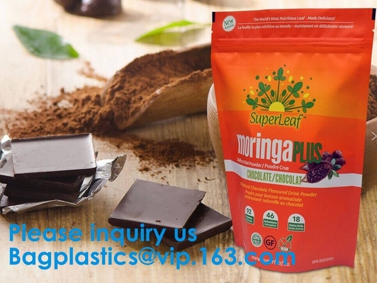 Choco, Chocolate pouch, Custom Printed 1/8oz 1/4oz 1/2oz 1oz 3.5 Gram k CBD Gummies Packaging Mylar Pouch Bag