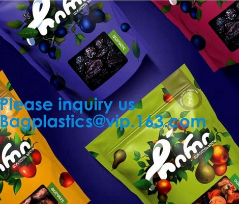 Stand Up k Logo Printed Kraft Craft Paper Bags Food Grade Stand Up Zipper Frozen Pouch Bag Bagease Bagplastics