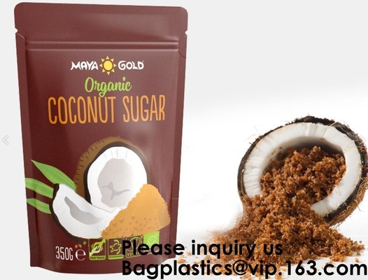 Stand Up Pouch Bags, Coffee Been Bag Packaging With Zipper Pouch Food Bag Aluminum Foil k Doypack