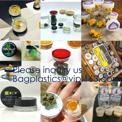 Glass Jar 3ml,5ml,7ml,10ml,15ml,30ml Storage Bottles & Jars, Small Glass Jars Containers Silicone,Plastic,Bamboo,Glass