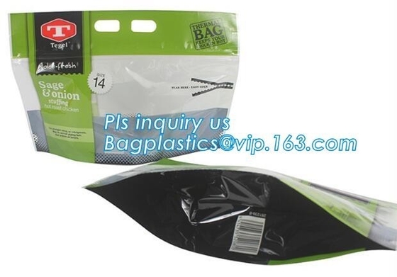 k bag zipper stand up pouch food packaging fresh, zipper stand up fried food bag, Stand up zipper plastic food fri