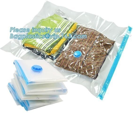 vacuum storage bag set, plastic nylon pe vac bag for travel,  clothes storage bags vacuum, bagplastics, bagease