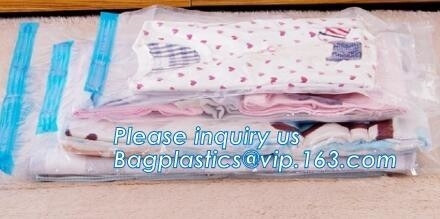vacuum storage bag set, plastic nylon pe vac bag for travel,  clothes storage bags vacuum, bagplastics, bagease