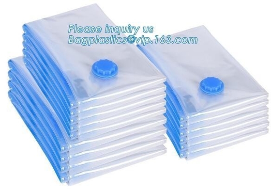 PA  space bag for travel, vacuum pack mattress bag, vacuum plastic storage bags, vacuum quilt packing bags, flat v