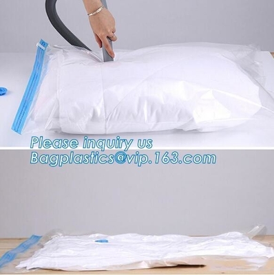 vacuum storage bag set, plastic nylon pe vac bag for travel,  clothes storage bags vacuum, bagplastics, bagease