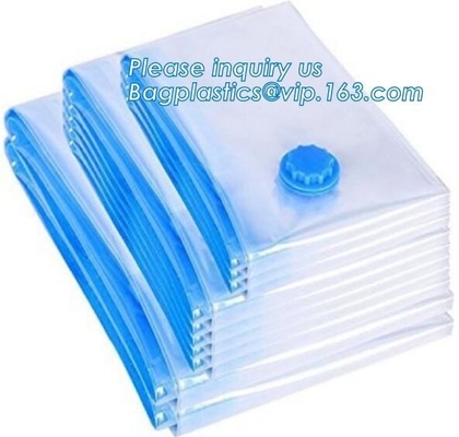 vacuum storage bag set, plastic nylon pe vac bag for travel,  clothes storage bags vacuum, bagplastics, bagease