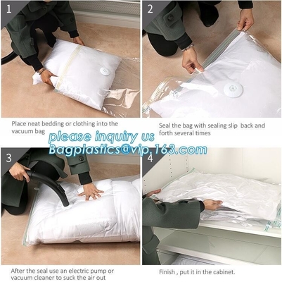 zipper clean vacuum sealed bag, zipper reusable vacuum cleaner bag, zipper cloth vacuum cleaner bag, bagplastics, bageas