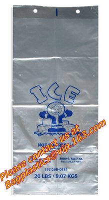 Ice cube bag, ice pack bag, fresh ice bag, ice wicketed bag, staple ice bag, ice pack, Ice Bags, Wine Carriers, Juice, Beverage Bags, Wine Gift, Portable, Party Bags, Icebags