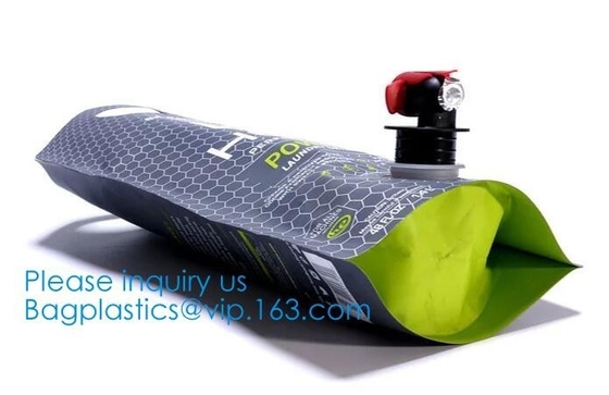 Multi-Layer Beverage Packaging Pouch Portable Wine Bags, Wine Carriers, Juice Beverage Bags, Drink Ice Bags, Wine Gift