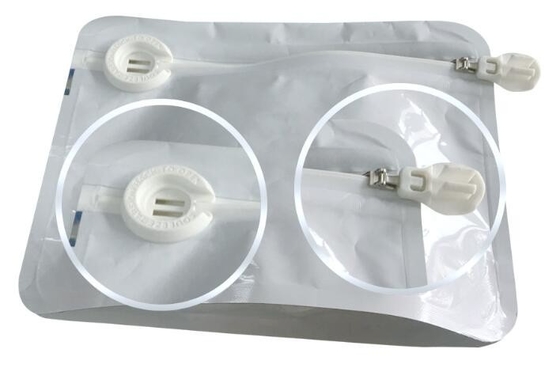 Matte Metallic Color With Frosted Window Display Stand-Up K Bags,Aluminum Foil Back - Resealable K And Heat