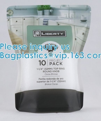 doypack Matte Mylar Packaging Bag Black Plastic Aluminum Foil Smell Proof Mylar Coffee Zipper Lock Bags