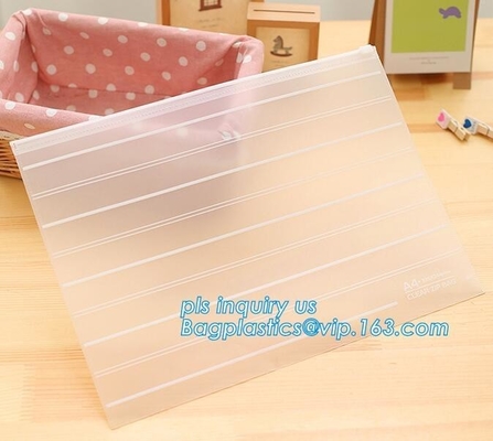 waterpoof coffee packaging non woven slider packaging, Coex PP k bags, Translucent Eva Plastic Slider Zipper Cloth