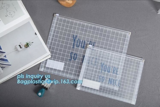 Made In China Colorful slider zipper bag, slider zipper bag for clothes packaging, transparent plastic slider zipper bag