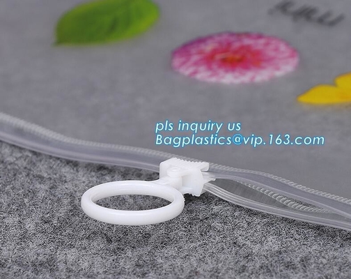 promotional bag clear slider k pvc bag, slider k pvc travel cosmetic bag, k bags gusset pvc plastic ba
