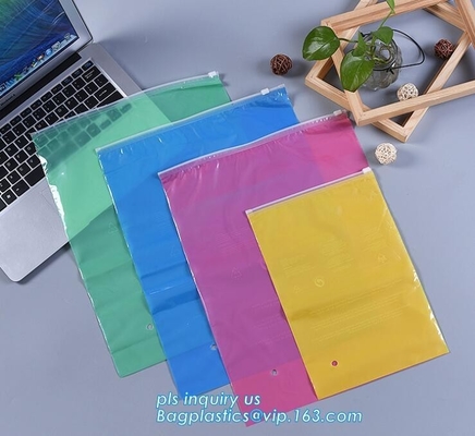 zipper top clothes packaging PP LDPE plastic slider bag with custom logo, Summer Kit Frosted k Bag/ Slider Zipper
