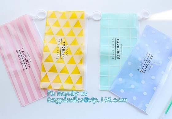 slider bag for underwear packaging slider zipper vinyl bag for clothing, vinyl pvc eva clear plastic slider zipper garme
