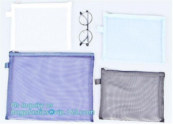 Outdoor Travelling Document Bag Multi-functional Passport Bag Water poof Documents Folder Wallet, soldier transparent pl
