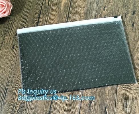 Slider k Bubble Bag/ China Manufacturer Custom Printed Bubble Bag, Slider bubble bag, Reclosable With custom Bubb