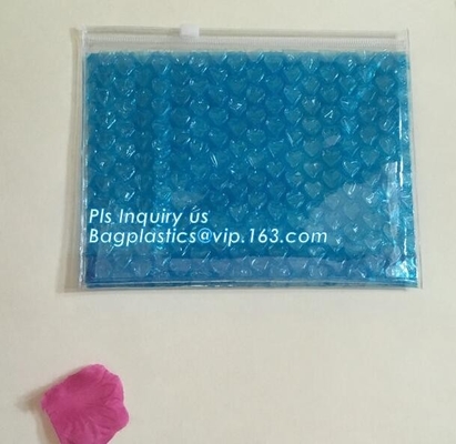 Bubble k Bag, Low Price Poly Slider Bubble Bag, Reclosed Black Foil Bubble Zipper Bag, customized Slider bubble ba