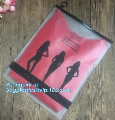 underwear bra packaging slider k bags, customized slider zipper bag, top slider zipper bag zipper silver foil garm