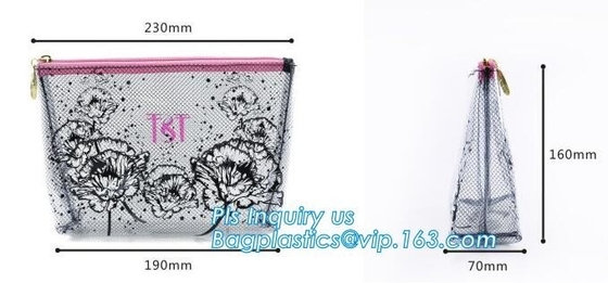 PVC Slider zipper bag plastic bag with zipper, slider zipper plastic bag for packaging, slider zipper pvc pouch clear vi