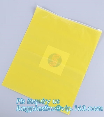 slider bag for underwear packaging slider zipper vinyl bag for clothing, zipper closure pvc slider bag clear size A4 off