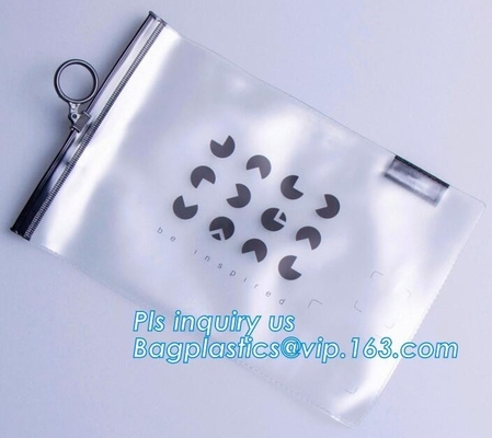 k slider poly underwear socks clothes garments bags /PE slider zipper bag, zip lock bag plastic slider zipper bags