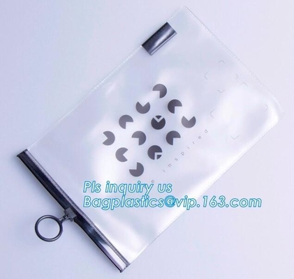 k slider poly underwear socks clothes garments bags /PE slider zipper bag, zip lock bag plastic slider zipper bags