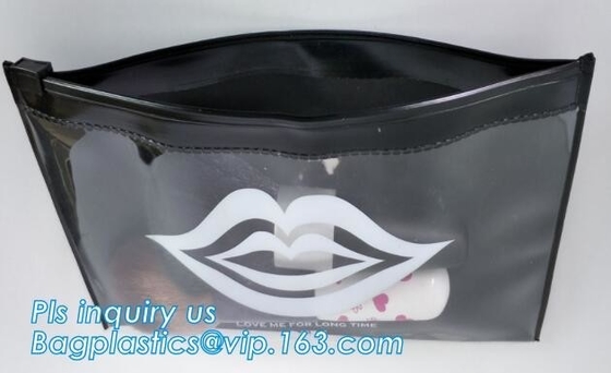 Printed slider k plastic resealable clothes zipper bag, Eva Plastic Slider Zipper Clothes Packing Bag With Custom