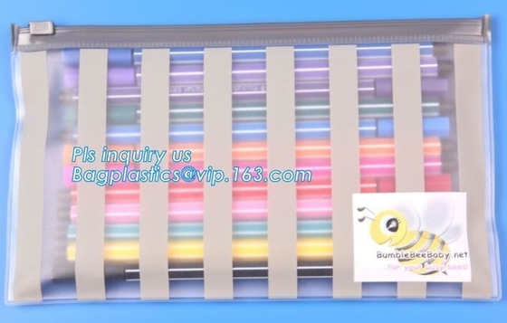 Fabric zipper professional vinyl slider bag pvc zipper bag, slider zipper plastic bag for packaging, zipper packing bag
