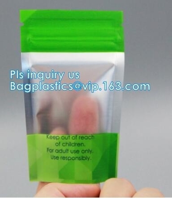1/8oz 1/4oz 1/2oz 3.5g reclosable k small standup smell proof herbal pouch, sachet herbal pills pack aluminium foi